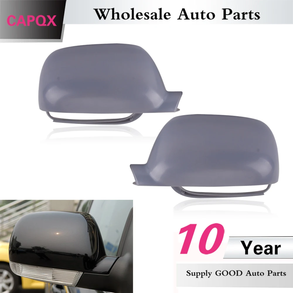 Крышка зеркала заднего вида CAPQX для VW Touareg 2003 2004 2005 2006 2007|Зеркала и крышки| |
