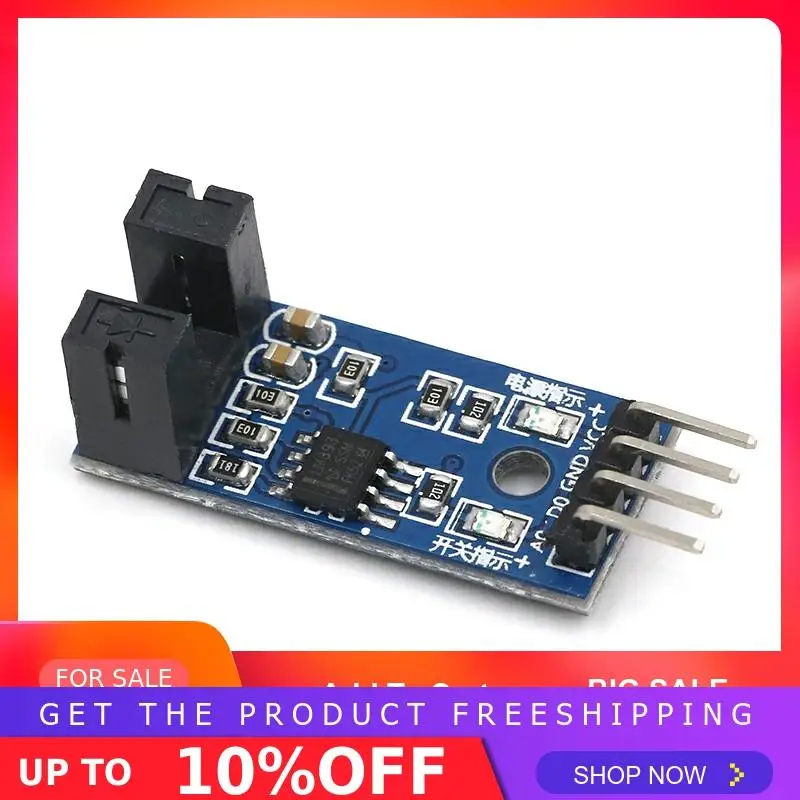 4 контактный инфракрасный Скорость Сенсор модуль для Arduino/51/AVR/PIC 3,3 в-5 в Высокое качество