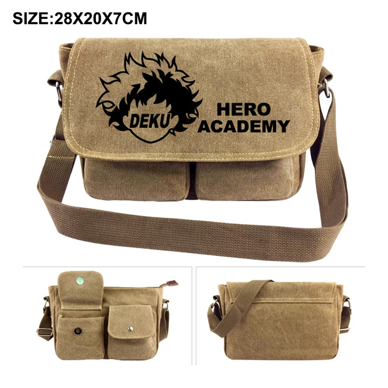 Hero Academy аниме одно плечо сумка-мессенджер сумка для отдыха унисекс косплей реквизит-Аксессуары