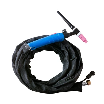 

200 Amp Tig Torch Air Cooled Tig Welding Torch Flexible Head Torch Valve WP-17FV 3m 10ft for 180A-220A TIG Welding Machine