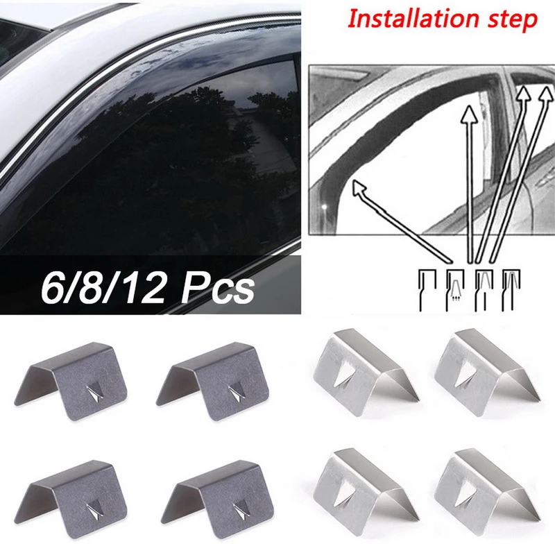 Clips for HEKO wind deflectors 8.pc NEW Clips for HEKO wind deflectors 8.pc NEW