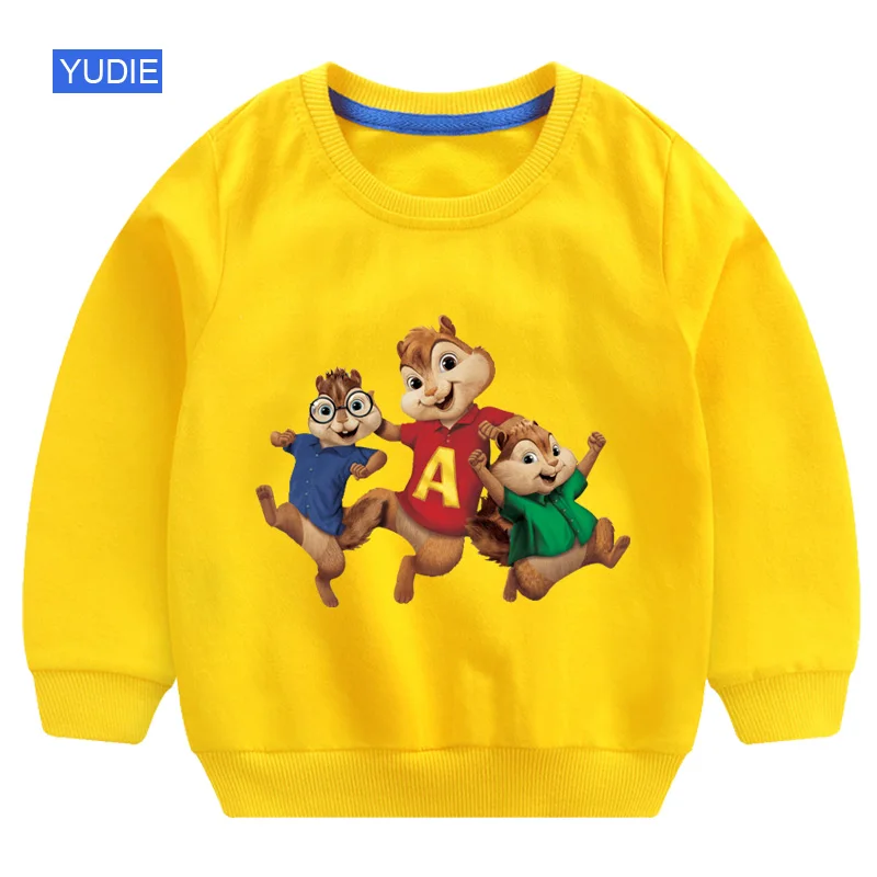 

kids sweatshirts cartoon tollder Baby girls clothing 2020 spring boys clothes 6 year cute long sleeves t shirt children birthday