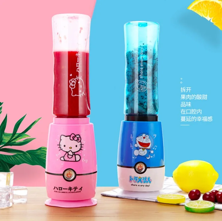 Kawaii милый кот мультфильм фрукты блендер подарок на день рождения Миксер для сока рождественские подарки товары для дома для девочек лучшие подарки Прямая поставка продуктов