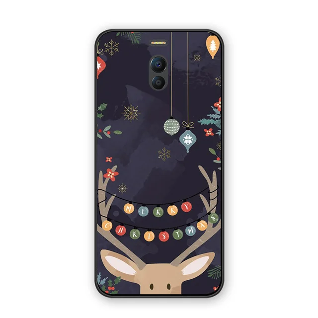 6067 Симпатичный воздушный шарик олень белка MEIZU M3S M3 M5S M5C M6S S6 Чехлы веселая Рождественская елка Санта Клаус ТПУ чехол для MEIZU M6 M5 Note - Цвет: 6067