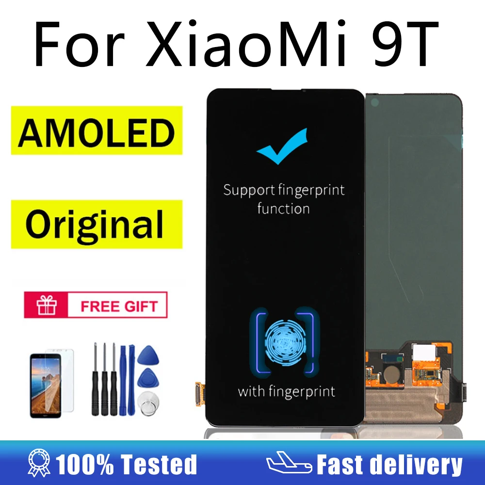 Сенсорный ЖК-экран AUMOOK AMOLED для Xiaomi Mi 9T Pro дигитайзер запчасти MI9T Redmi K20 сенсорный