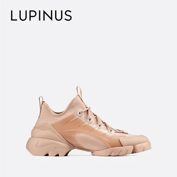 

Lupinus Luxury Brand Design Women Sneakers 2020 New Platform Chunky Heel Women Vulcanized Shoes INS Style Women Casual Shoes