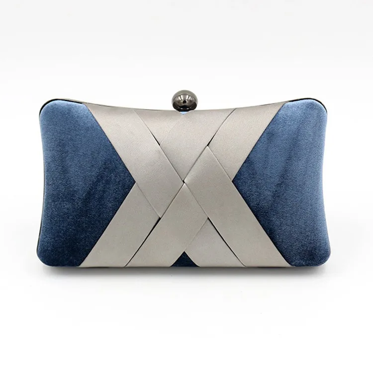 

Evening Bag New Style Entirely Handmade Silk Fabrics Evening Bag Large Capacity Europe And America li fu bao Silk Clutch Bag
