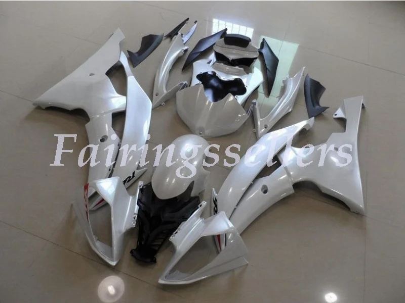 АБС пластик Обтекатели Fit для Yamaha Обтекатели YZFR6 2008 2009 2010 2011 2012 обтекатель YZF R6 красный, черный и белый