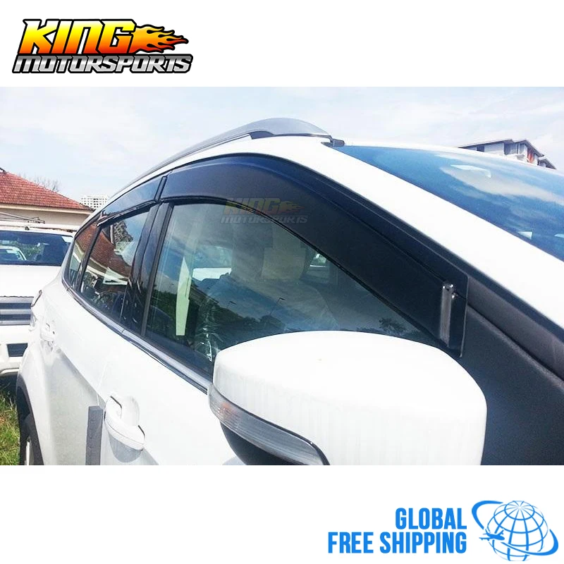 Акриловые оконные козырьки для 13 18 Ford Escape 4 шт. в комплекте Бесплатная доставка по