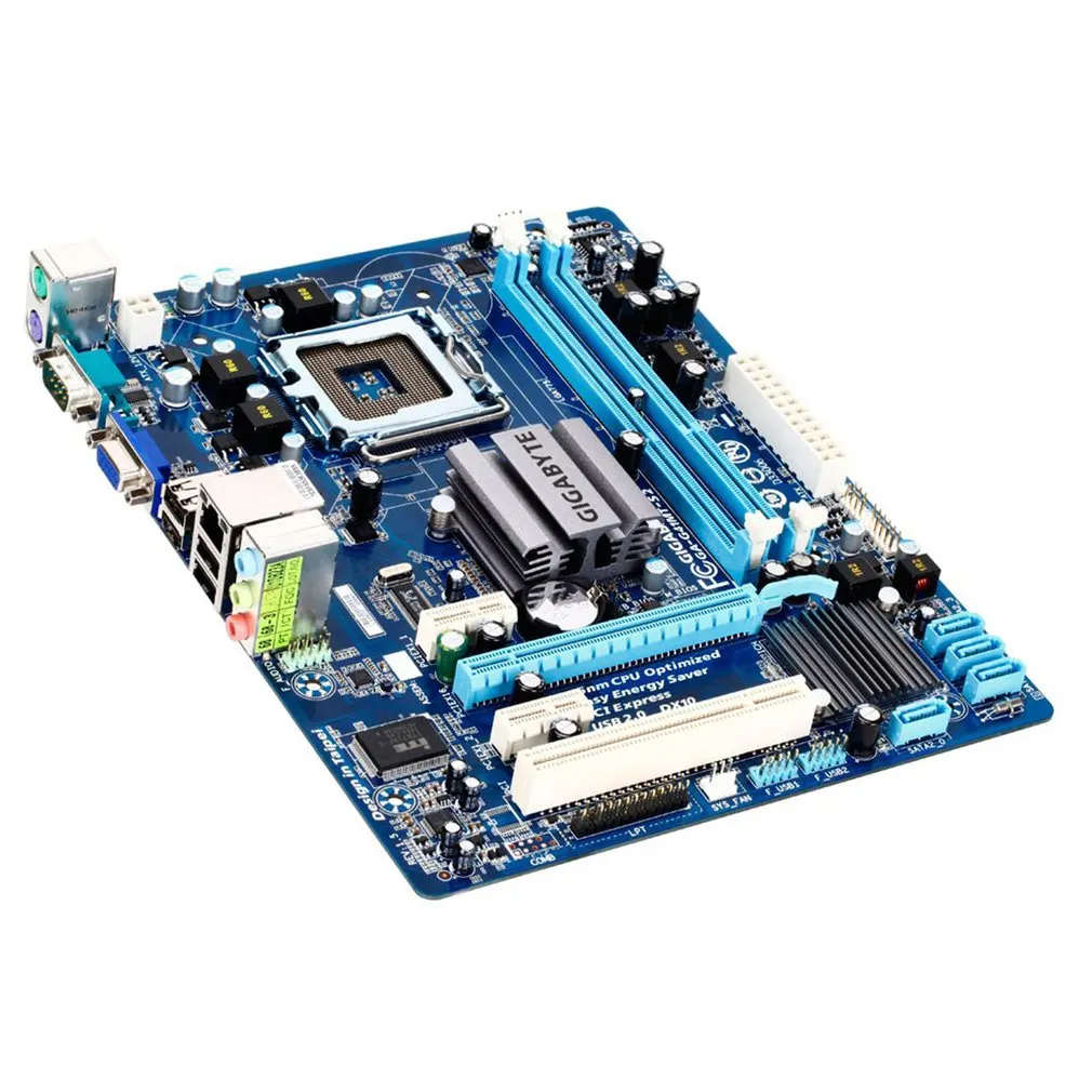 P5G41T-M/GA-H61M-DS2 DDR3 Computer Motherboard Dual Channel For Desktop ATX SATA III Interface DDR3 LGA 1155 AGP 8X
