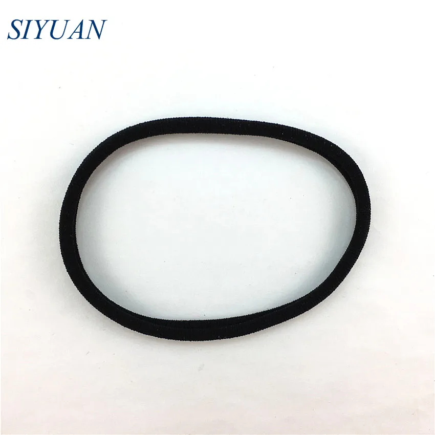 1-black 10 шт./лот, эластичная нейлоновая повязка на голову, мягкая эластичная повязка на голову для девочек, аксессуары для самостоятельной сборки, повязка на голову, разные цвета, hd19 - Цвет: 1-black