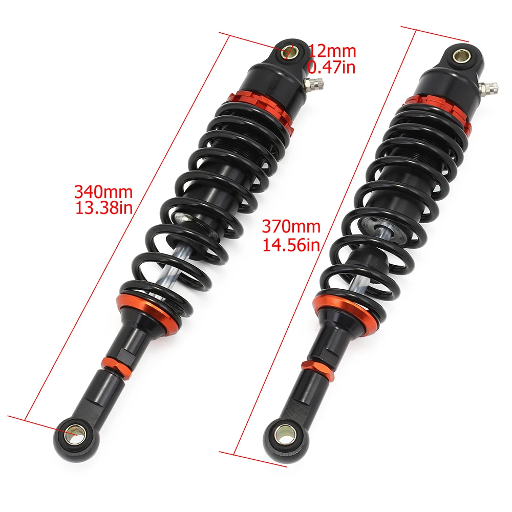 13.5/'/' 340mm Adjustable Rear Shock Absorber Anodized for BMW Honda Yamaha Suzuki