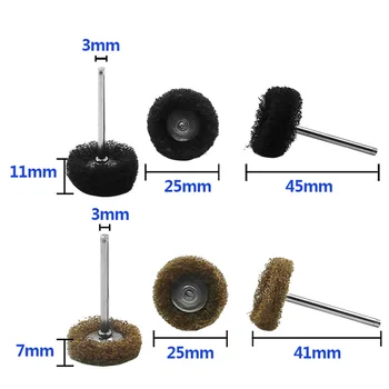 

Buffing Grinding Polishing Wheels Mini Brush Scouring Pads Buffing Accessories