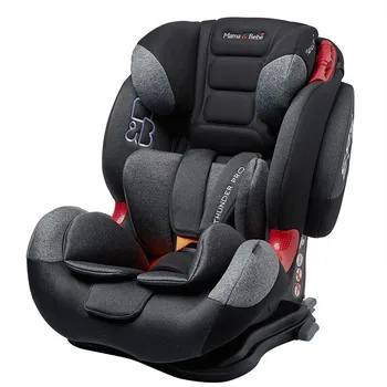 

0148baby car safety seat in Holland 9 months-12 years old car ISOFIX hard interface baby seat Leishen Wilhelm black
