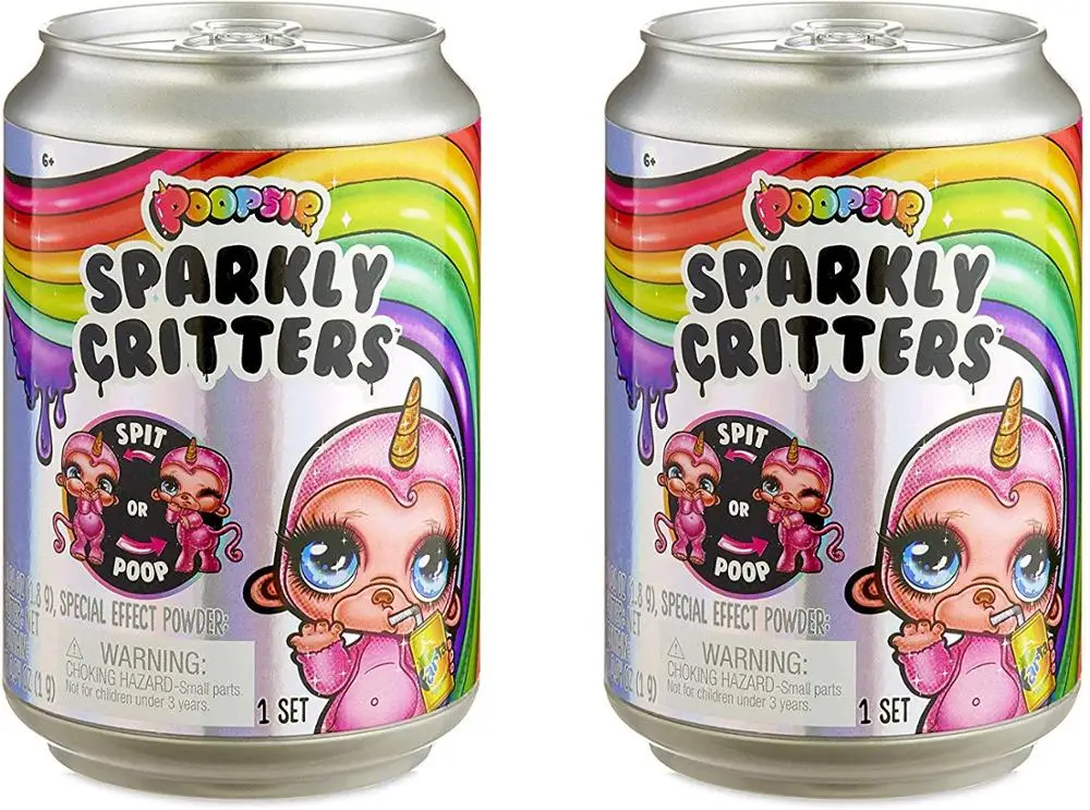 Poopsie Sparkly criters Магия сбросить или спрей слизи две части - Цвет: TWO