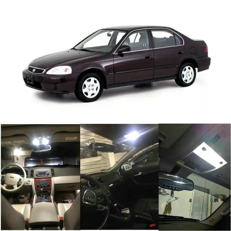 Interior Led lights For 2000 Honda Civic CR V crv Insight S2000 Dome