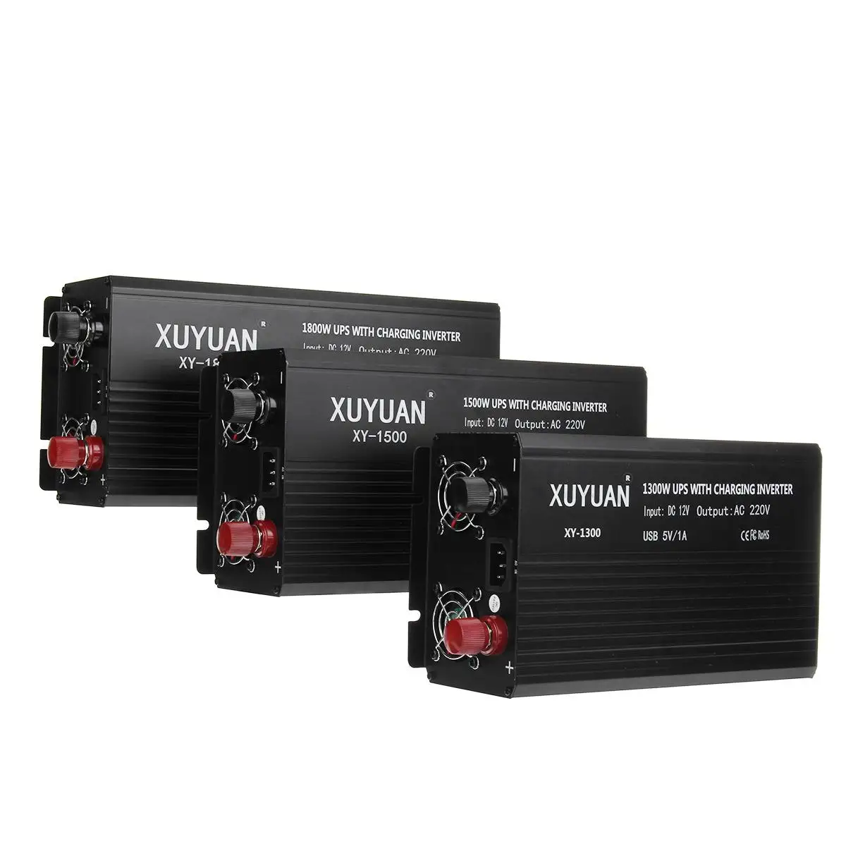 Инвертор 12V 220V 3000/4000/5000W верхушкой с UPS изменение ЖК-монитор Синусоидальная волна Дисплей сетки 12V постоянного тока до 220V Солнечный Мощность инвертор для автомобиля грузовика