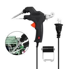 50 Вт ручной оловянный пистолет Электрический Железный паяльник отправить оловянный автоматический паяльник 60 Вт Железный оловянный ремонтный комплект