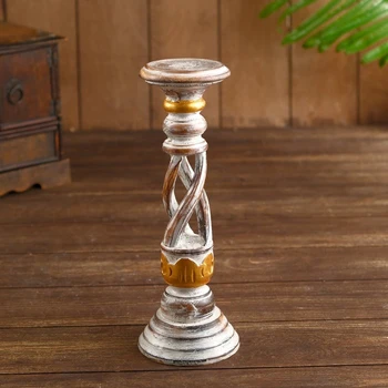 

Candlestick "Honor" wood 8x8x20 cm 4575295