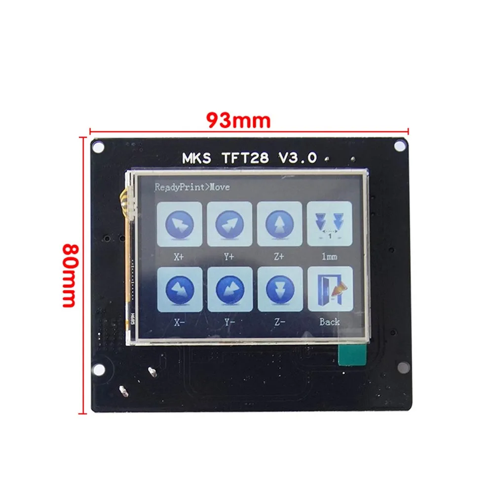 

For MKS GEN L MKS TFT28 LCD Minipanel Touching Display 3D Print Kits with A4988 Driver Hi 888