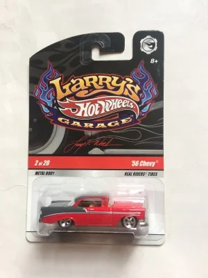 Hot Wheels автомобиль 57 CHEVY красный металл литье под давлением модель автомобиля