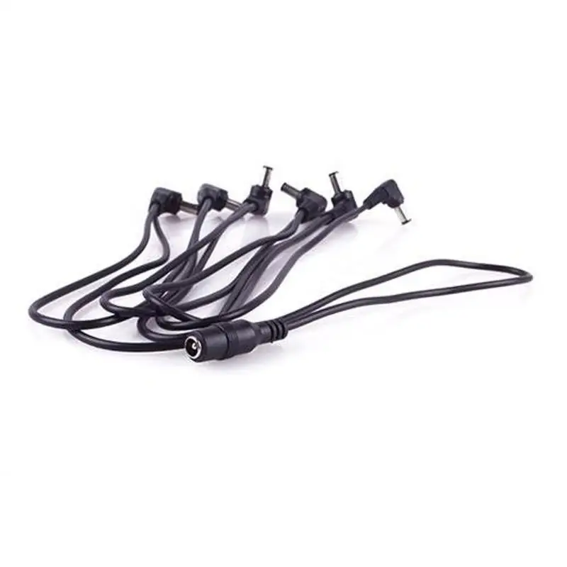 9V DC 1A 6 Way гитарный эффект педаль ромашка цепь питание Кабель высококачественные гитарные части Аксессуары