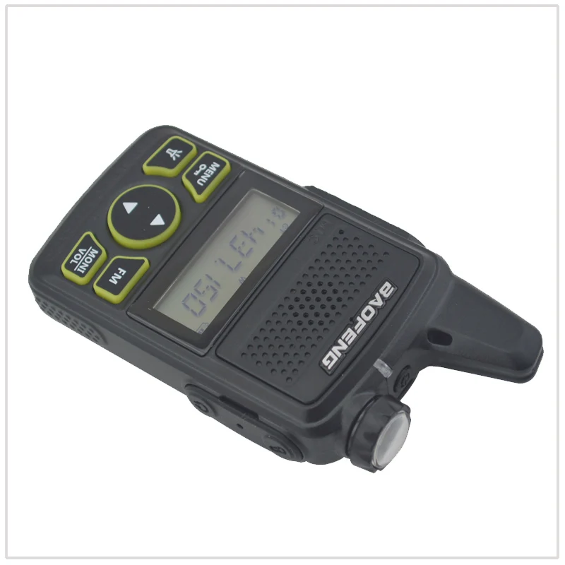 2 шт. baofeng bf-t1 рация UHF 400-470 МГц 20CH 1 Вт Мини карманный портативный ветчина fm-радио с наушником