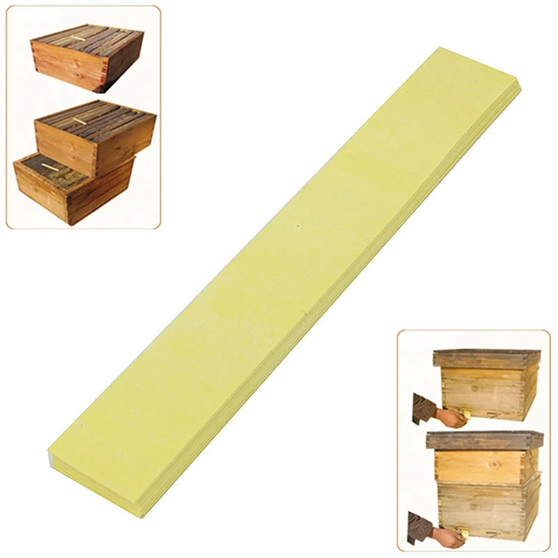 20 tablets/bag strips of fluoride-rich forest bee acaricide treatment tools in the Warola area