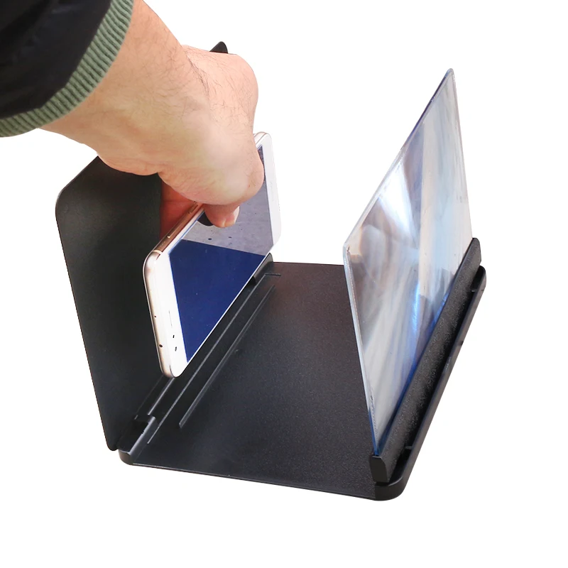 Smart Phone Screen Amplifier Mobile Phone Collapsible Magnifying Glass Desktop Magnifier Eye Protection Radiation Protection