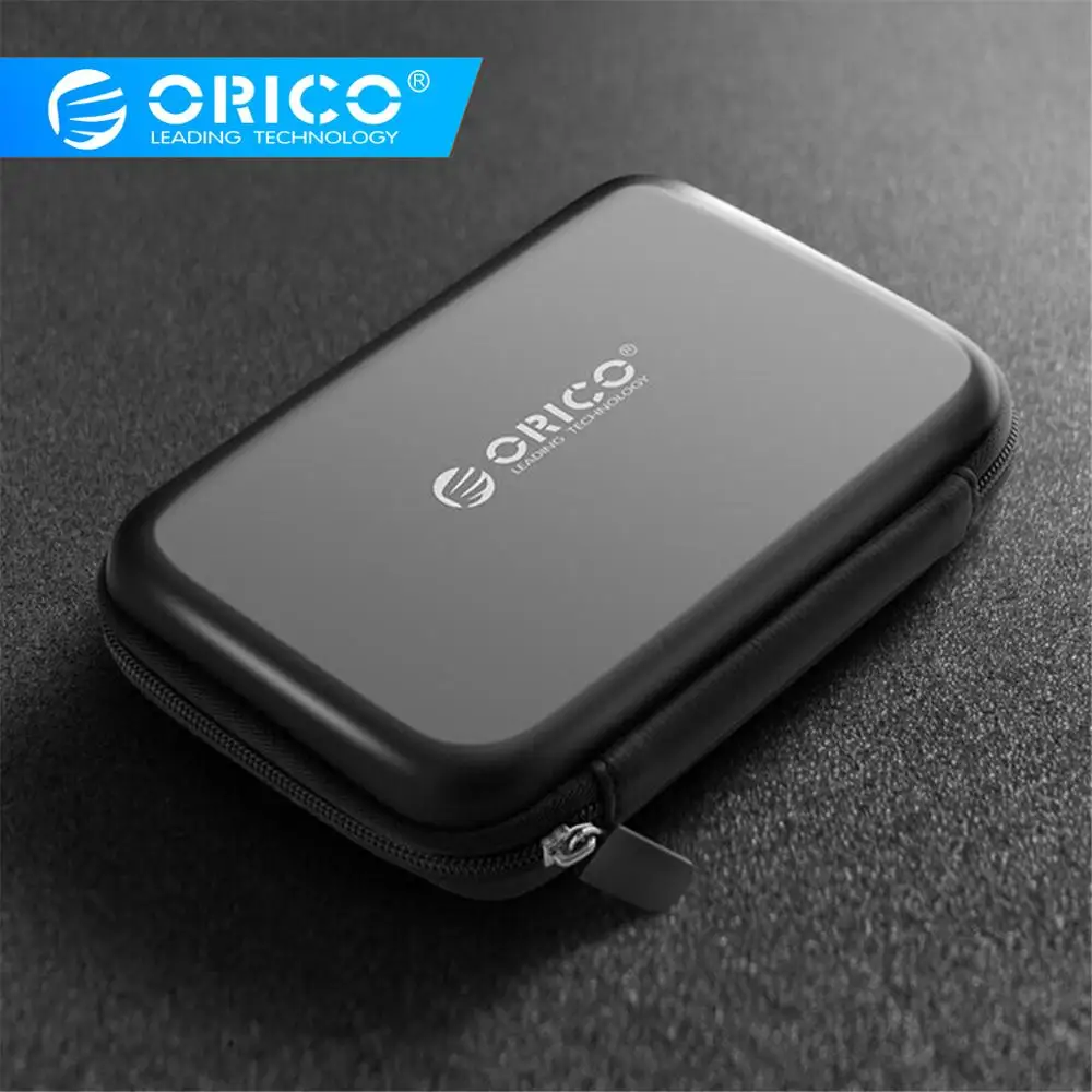 ORICO 2," HDD случае защиты сумка коробка для Seagate samsung жесткий диск WD Мощность Bank usb-кабель Зарядное устройство Внешний жесткий диск чехол