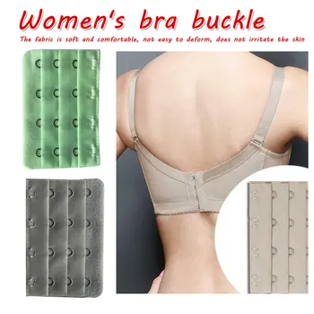 

1Pcs Bra Extenders Strap Buckle Extension 3 Rows 4 Hooks Ladies Bra Extender Extensions Straps Underwear 9 Colors