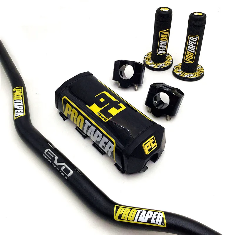 Руль для PRO Taper Pack Bar 1-1/8 "ручка бар колодки ручки Pit Pro гоночная грязь Pit Bike мотоцикл с ЧПУ мм 28,5 мм адаптер