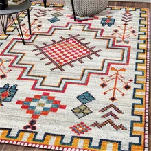 Высокое качество, коврики в стиле Марокко, коврики для гостиной и скандинавские, абстрактные чернила, пейзаж, живопись, ковер против морщин