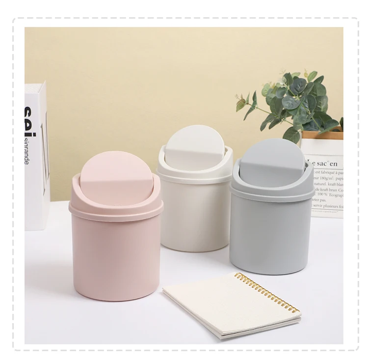 Pastel Desktop Mini Trash Can - 13 - Kawaii Mix