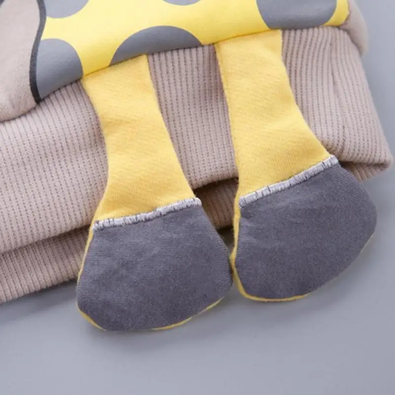 Thick Cartoon Deer Hoodies Excellent Durable Cotton Fabric Process Kid Baby Boy Girl Fleece Children Toddler Sweatshirts