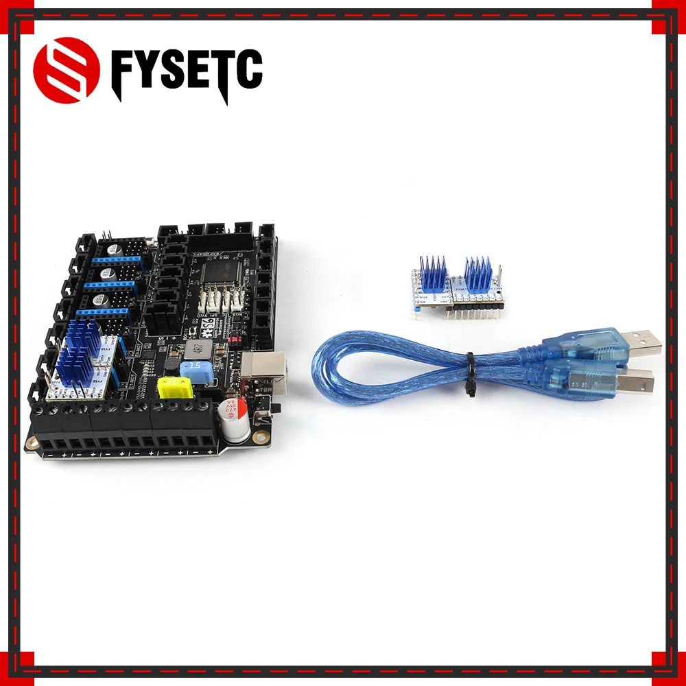 S6 V1.2 доска 32 бит плата управления MX разъем VS F6 SKR V1.3 с 4 шт. TMC2209 V3.0 Драйвер шагового
