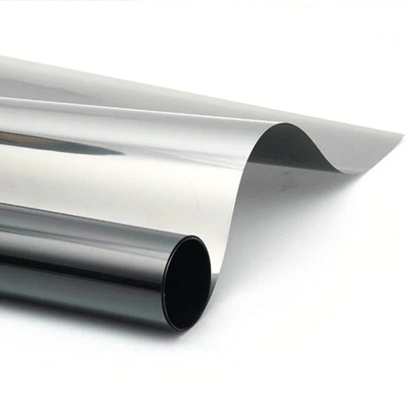 

Non-toxic Shading Thermal Insulation Film Reflective Privacy Control Sticker Mirror 40cm*2m Black Window