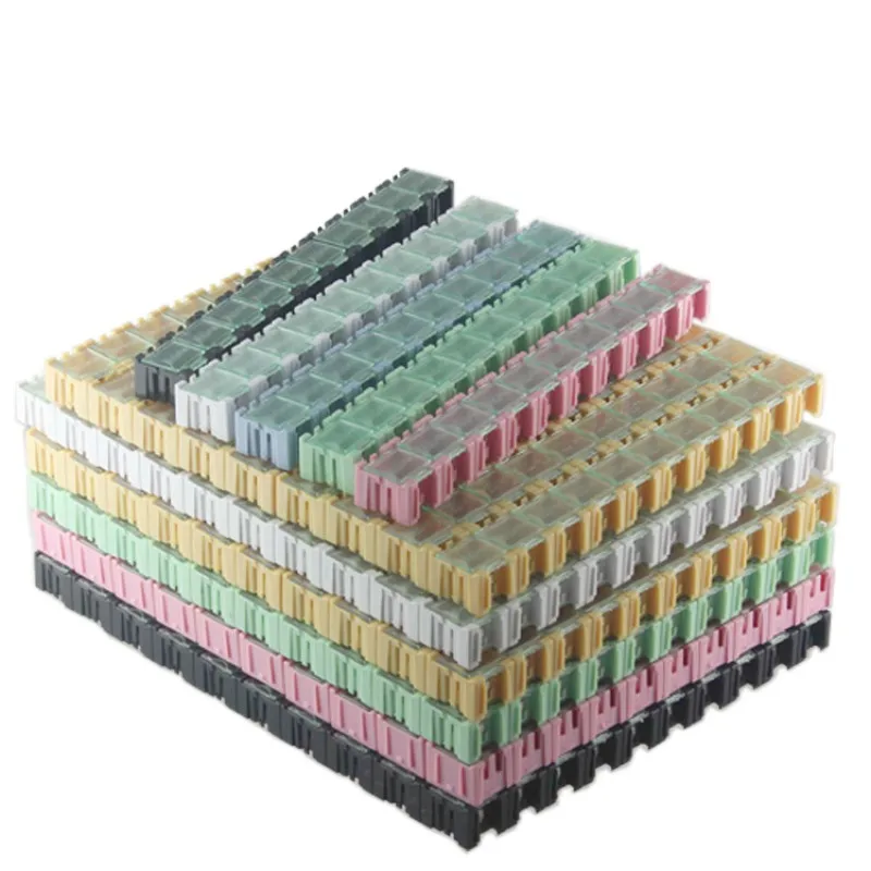 

20pc/set Parts box toolbox Electronic component box Screw chip resistor storage box Automatically Pops Up Patch Container