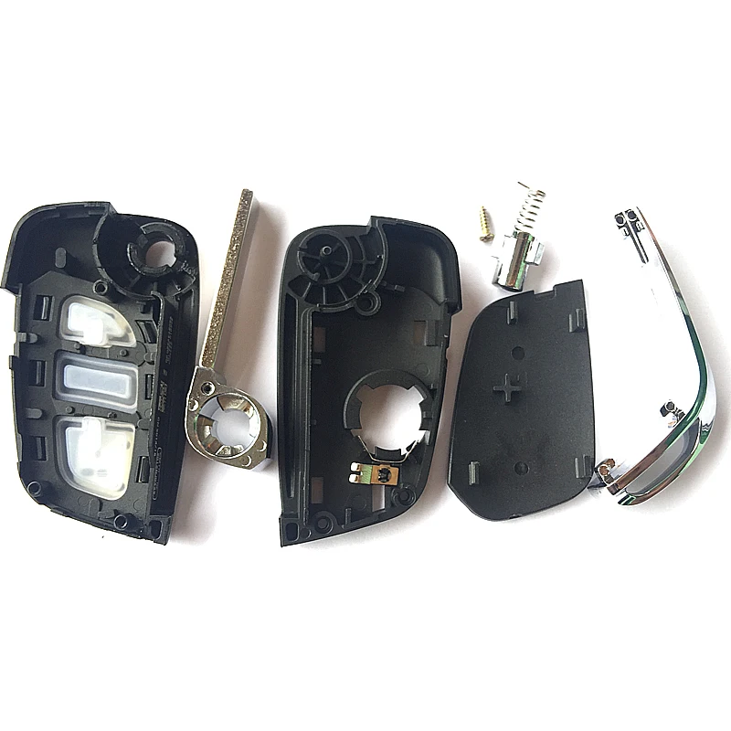 Amautolucky - Carcasa para llave de mando a distancia con 2 botones para  refit Peugeot 307 607 207 : : Electrónicos