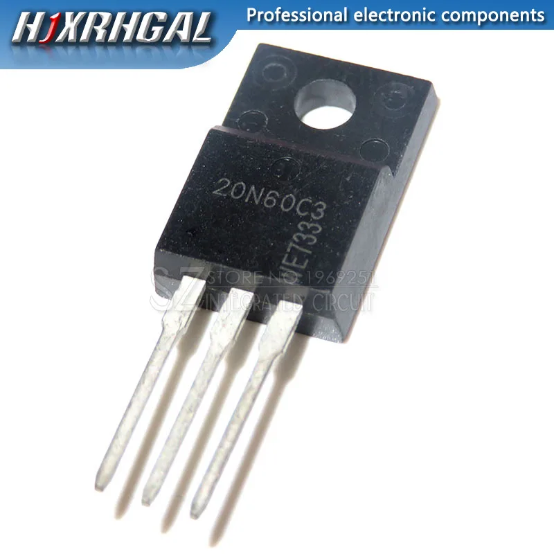 1 шт. 20N60C3 SPA20N60C3 TO 220F n канальный МОП транзистор 20A600V|Интегральные схемы| |