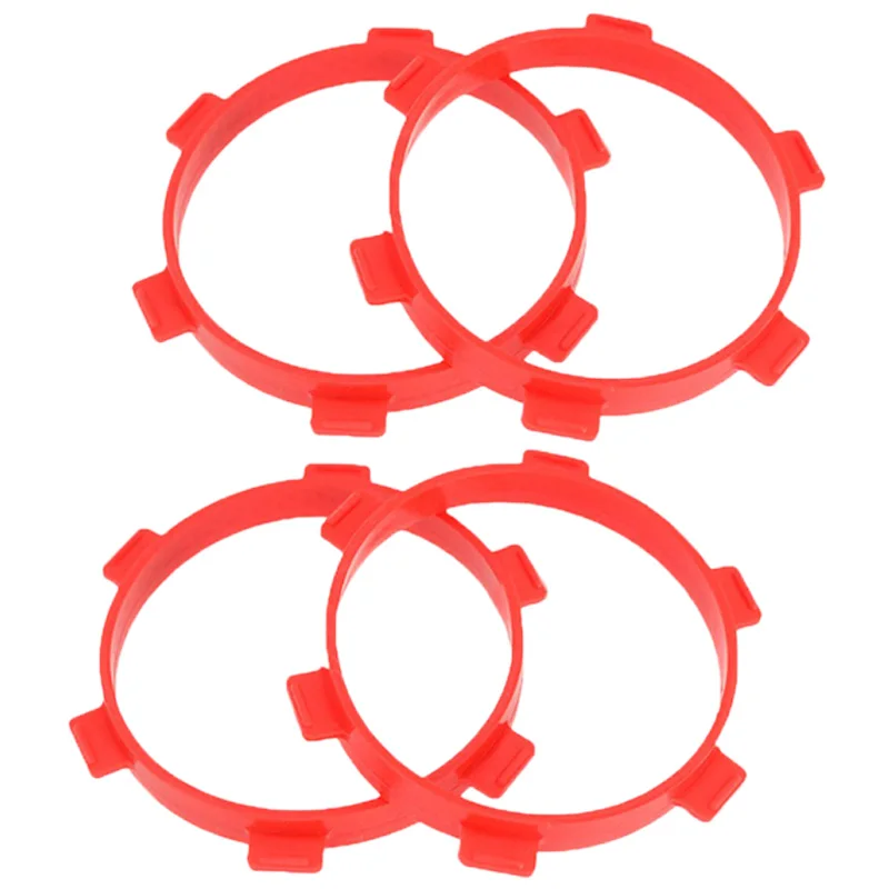 4PC Rubber Tire Mounting Glue Bands Diameter 85mm for RC Parts 1/8 Buggy 1/10 Short Course Truck Accessories Tools Red | Игрушки и хобби