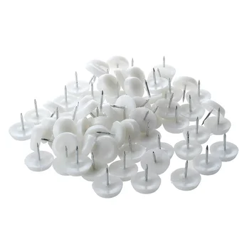 

70 Chair Table Feet Nail Pad Nail-On Glide Floor Protector 1.8mm