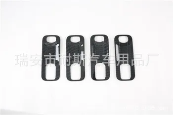 

Fit for 15-19 F-150 modified F150 outer door bowl decorative carbon fiber door handle protective shell patch