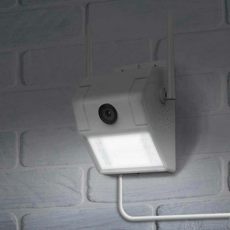 1080P беспроводная WiFi IP камера 2MP настенная лампа безопасности наружная