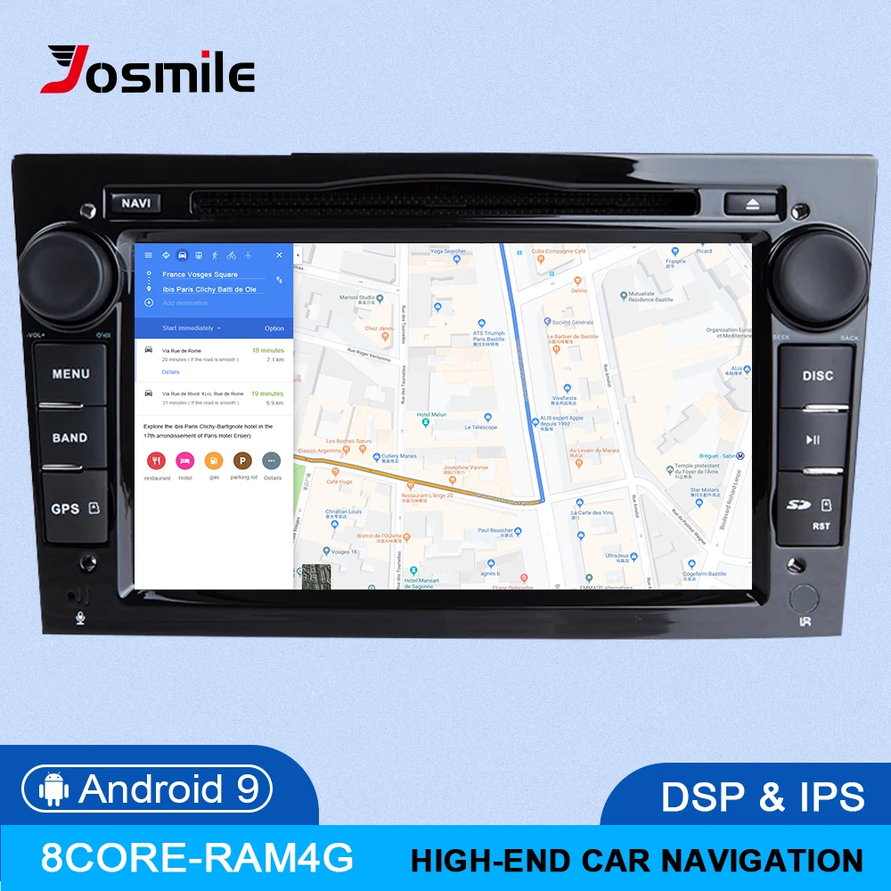 2 ГБ Din Android 9 0 автомобильное радио DVD для Opel Vectra C Zafira B Corsa D Astra H G J Meriva Vivaro