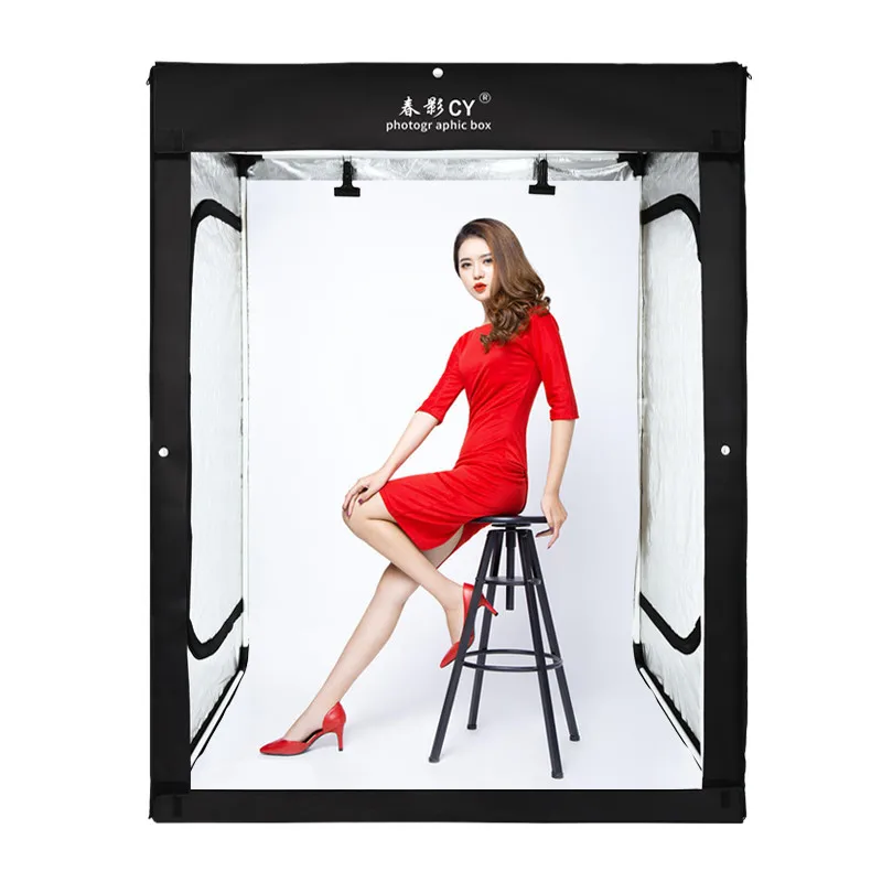 

160x120x80CM Photography Photo Studio Soft Boxes Foldable Portable Photography Light Tent Kit