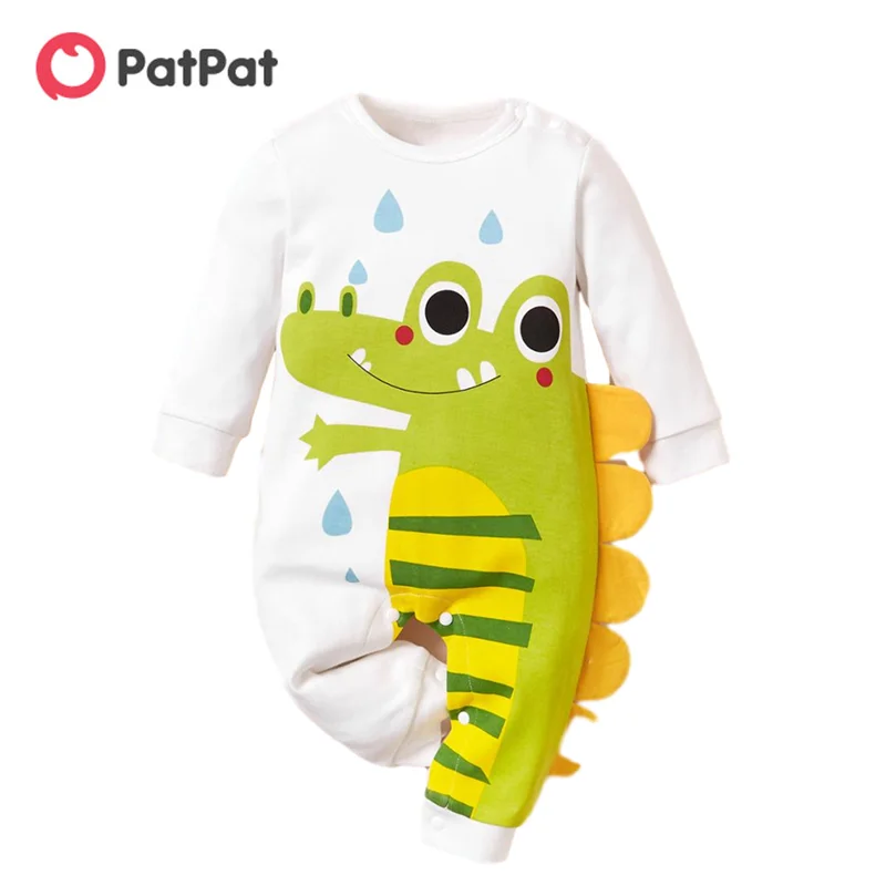 PatPat New Summer and Spring Baby adorabile stampa dinosauro body Baby and  Toddler Girl One Pieces Baby Clothes - AliExpress Mother \u0026 Kids