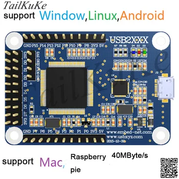 

STM32F407 USB3300 High-speed USB Transmission (40MByte/s) High-speed HID Circuit Board Source Code