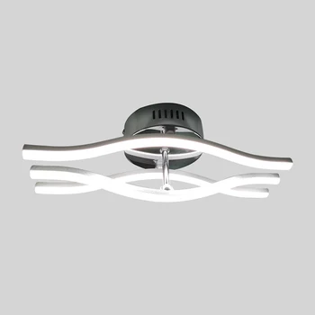 

18W LED Ceiling Light Arch Bridge Shape Ceiling Lamp AC85-265V Aluminum Modern Style Light Bar for Restaurant Bedroom Lighting
