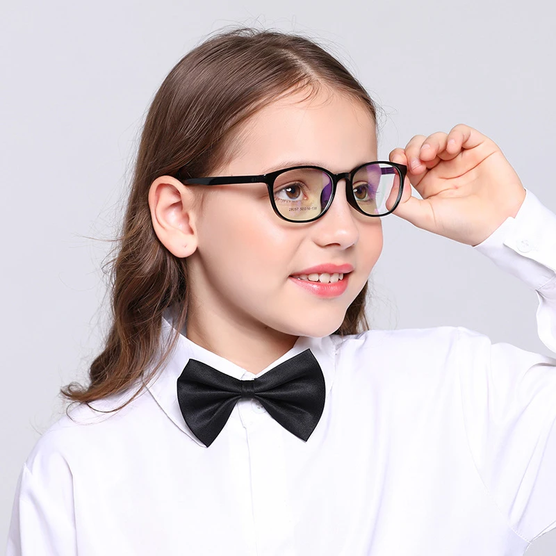 Новые детские анти-синие очки модные овальные классические простые синий светильник блокирующий светильник очки и удобные компьютерные очки